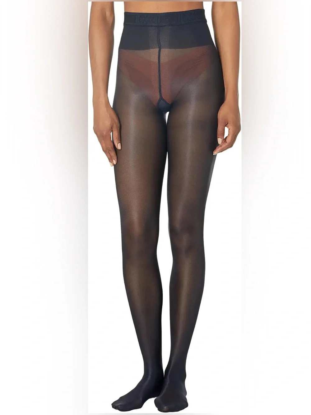WOLFORD 18391 NEON 40 TIGHTS ADMIRAL NAVY SIZE SMALL NWT
